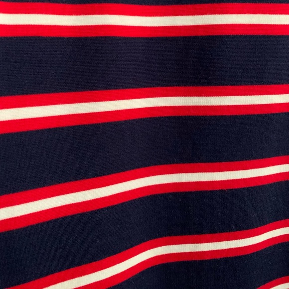 Halogen: Striped Long Sleeve Crew Neck Top - Picture 6 of 14